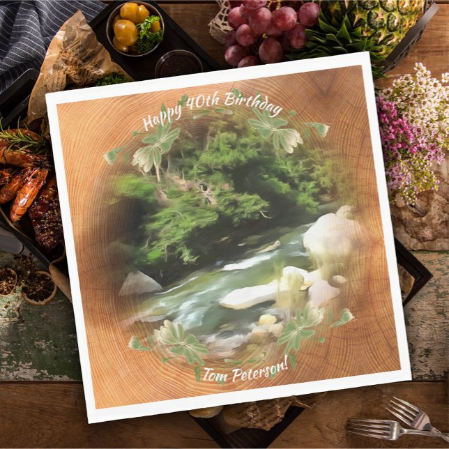 Floden South Birthday 0365 Pappersservett (Skapare uppladdad)