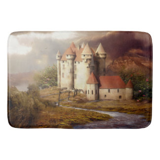 Floden Springa i medeleval Castle Badrumsmatta