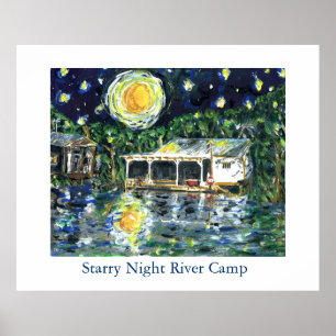 Floden Starry Night Camp Poster