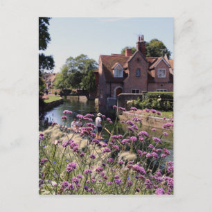 Floden Stour, Canterbury, Kent, Förenade kungarike Vykort