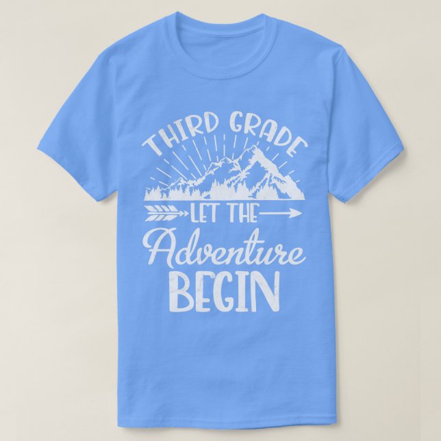 Floden Student-skolan Tredje Klass, låt berget T Shirt (Design framsida)