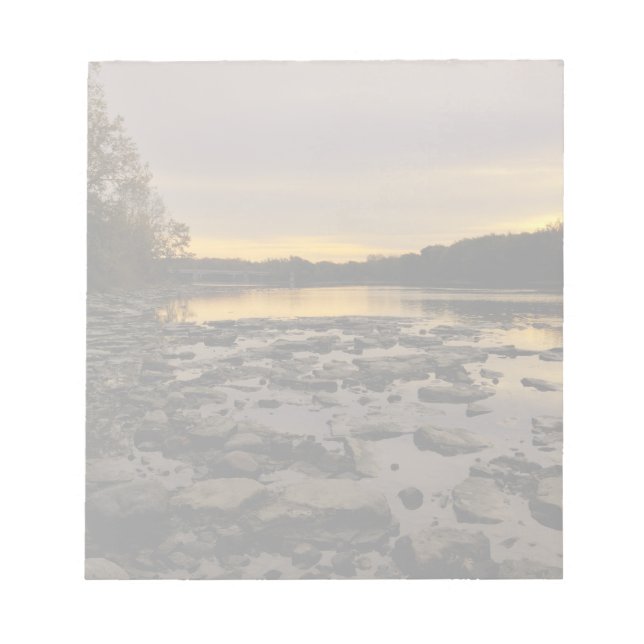 Floden Sunrise Anteckningsblock (Framsida)