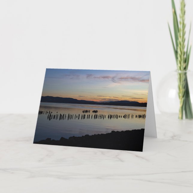 Floden Sunset Kort (Framsida)