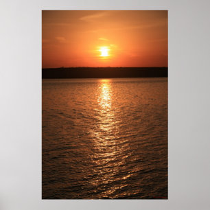 Floden Sunset Poster