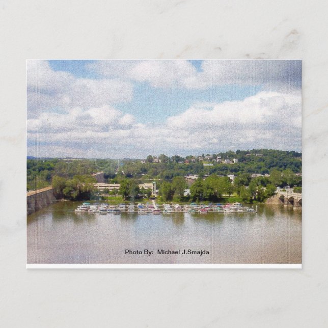 Floden Susquehanna Vykort (Framsida)