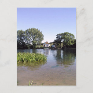 Floden Thames, Bourne End, Bucks, Förenade kungari Vykort