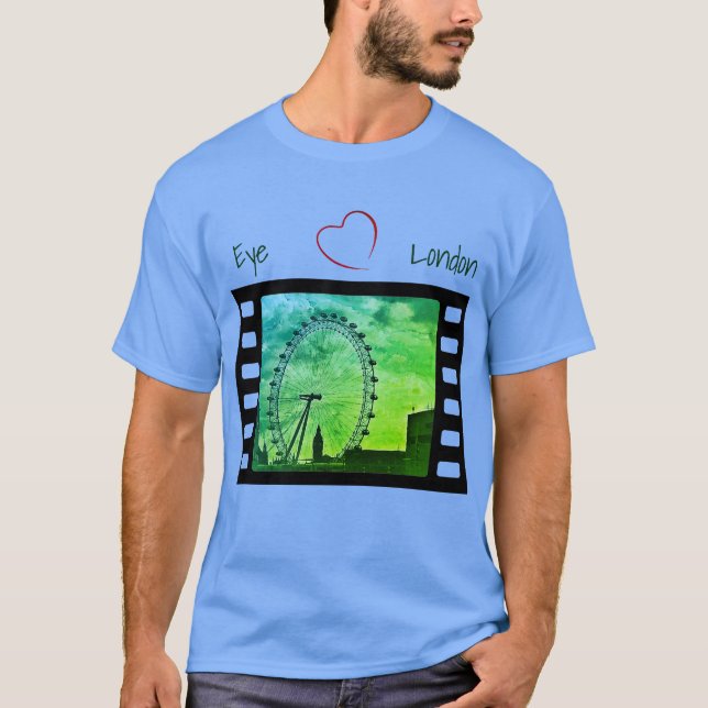 Floden Thames Förenade kungarikets Roligt Unisex T Shirt (Framsida)