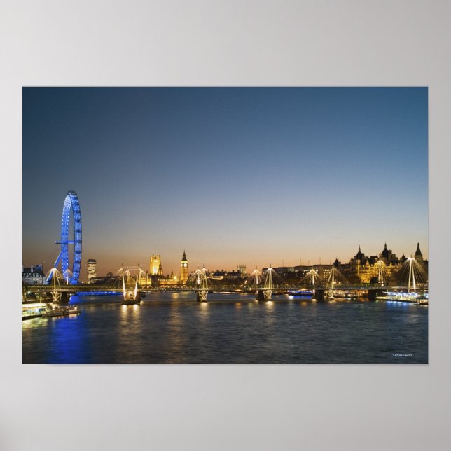 Floden Thames Poster (Framsidan)