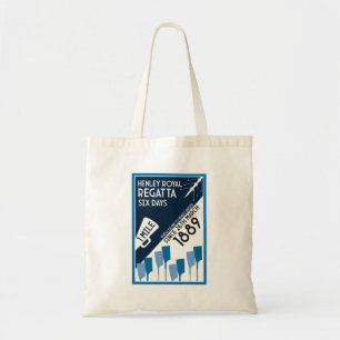 Floden Thames Regatta - Vintagen Retro Stil Rwing Tygkasse