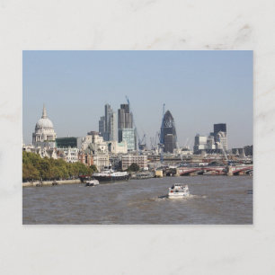 Floden Thames Vykort