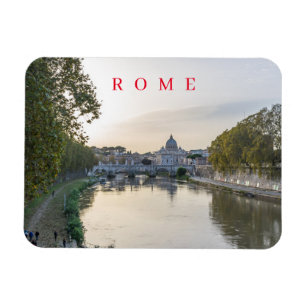 Floden Tiber view-kylmagnet Magnet