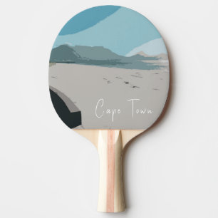 Floden Town Bord berg Ocean Sketch Pingisracket