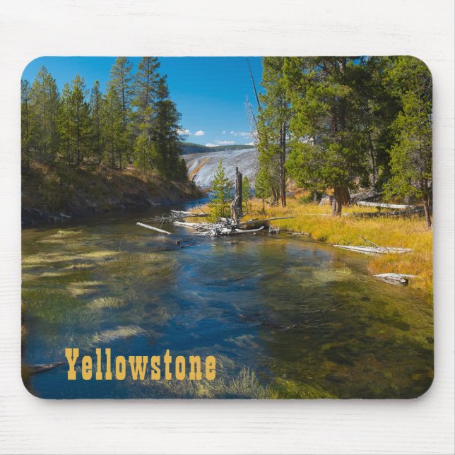 Floden Upper Geyser Basin Yellowstone Musmatta (Framsidan)