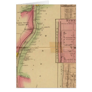 Floden Upper Ohio och Valley 10 Hälsningskort