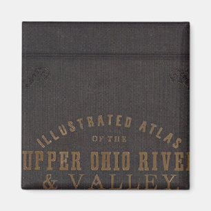 Floden Upper Ohio och Valley 11 Magnet