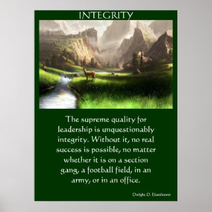Floden Valley hjort majestic Mounestic INTERTEGRIT Poster