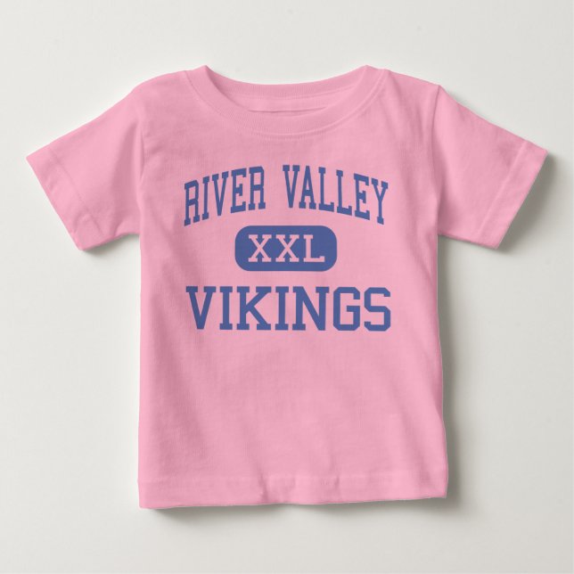 Floden Valley - Vikings - High School - Marion Ohi Tröja (Framsida)