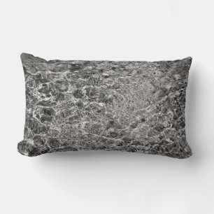 Floden Vatten Ripples Lumbarkudde