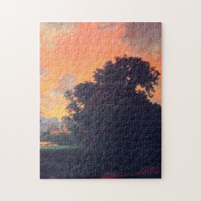 Floden vid Scutney av Maxfield Parrish Pussel (Vertikal)