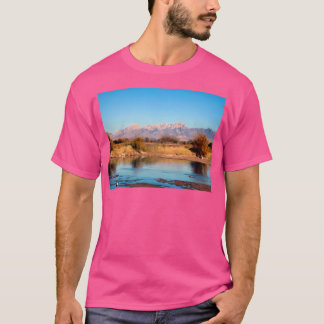 Floden View vid Mesilla Baseball Sleeve T Shirt