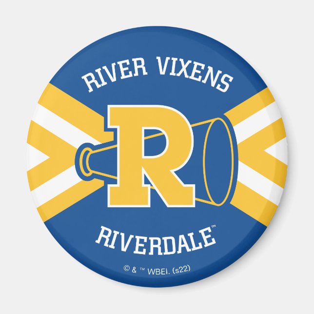 Floden Vixens Cheer Uniform Magnet (Framsidan)