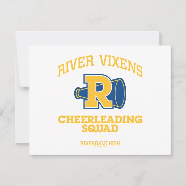 Floden Vixens Cheerlead Squad Anteckningskort (Framsida)