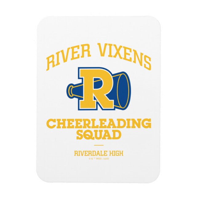 Floden Vixens Cheerlead Squad Magnet (Vertikal)