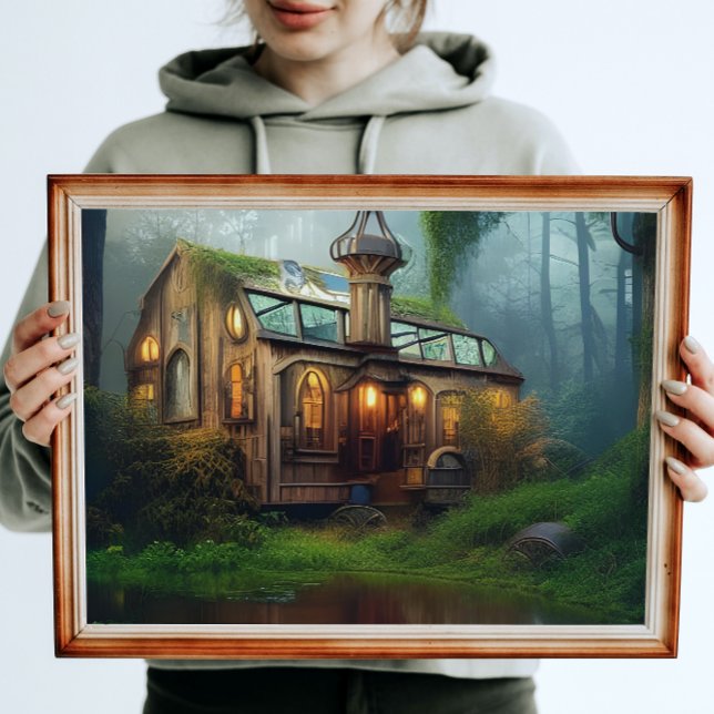 Floden Workshop | Steampunk Digital Art Poster (Skapare uppladdad)