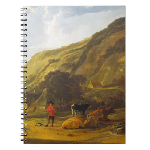 Flodens landskap med floderna Aelbert Cuyp Anteckningsbok