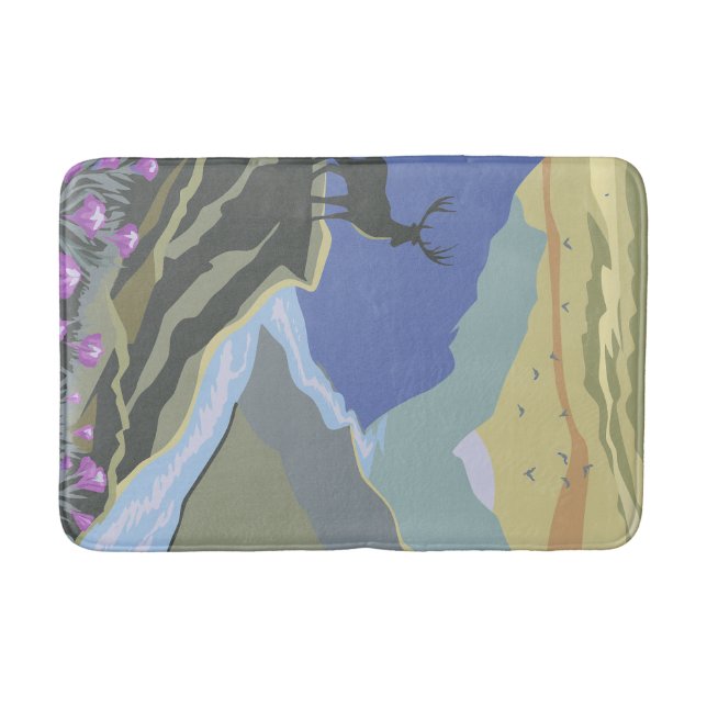 Flodens största serenitet badrumsmatta (Framsidan)