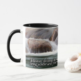 Floder av levande Vatten Idéational Mugg