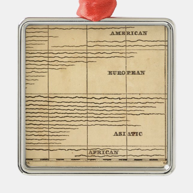 Floder berg julgransprydnad metall (Framsidan)