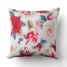 Floder blommigt atmosfär rosa röd, modern