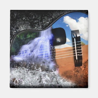 Floder i öknen (Guitar Magnet) Magnet