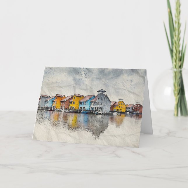 Floder Living Blank Card Tack Kort (Framsida)