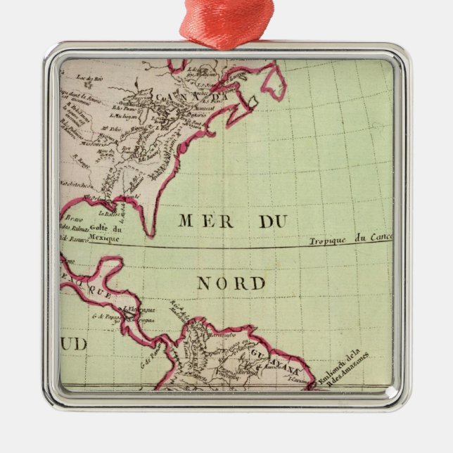 Floder och berg av Americasna Julgransprydnad Metall (Framsidan)