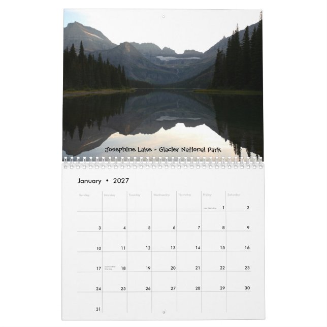 Floder önskade fotografi kalender (Jan 2027)