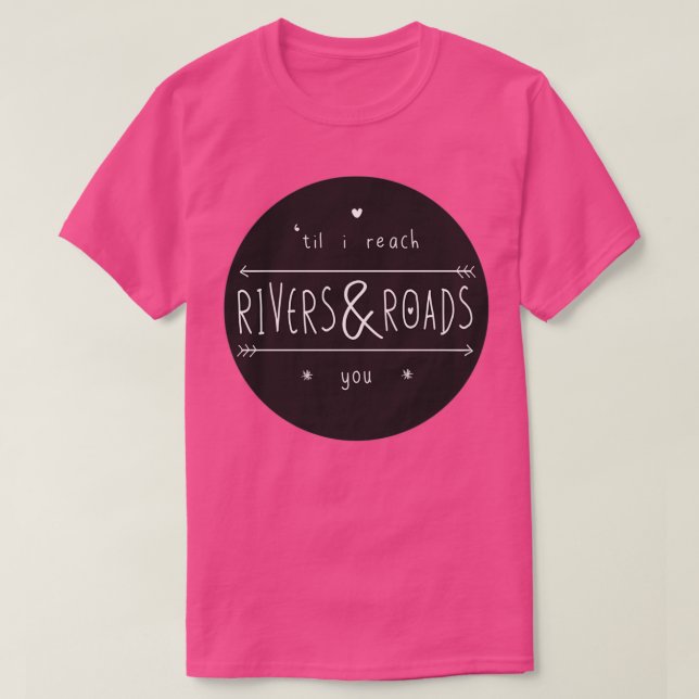 Floder Roads T Shirt (Design framsida)