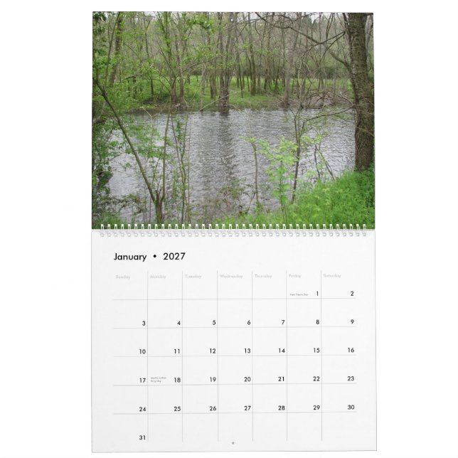 Floder & strömmer 2010 kalender (Jan 2027)