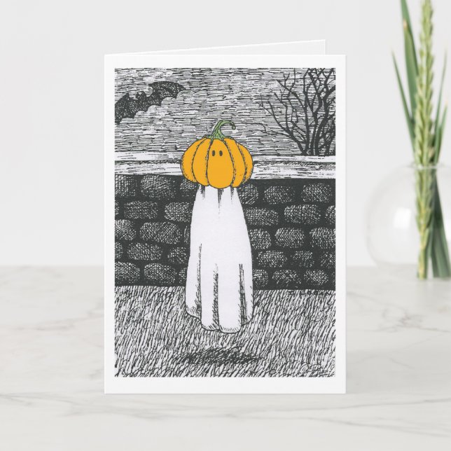 Flödesbart Ghost-kort Kort (Framsida)