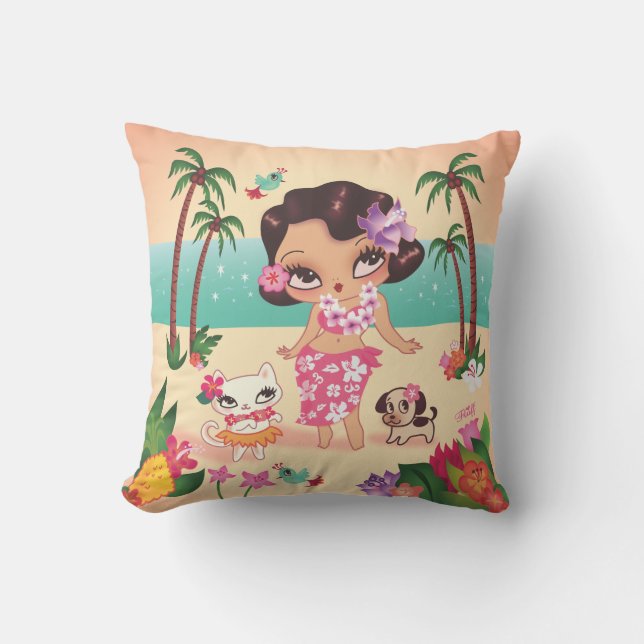 Flödesformad hula kudde (Framsida)