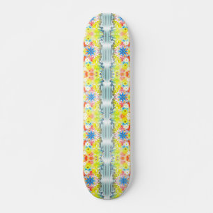 Flödesfusion (Skateboard Deck) Skateboard Bräda 19,5 Cm