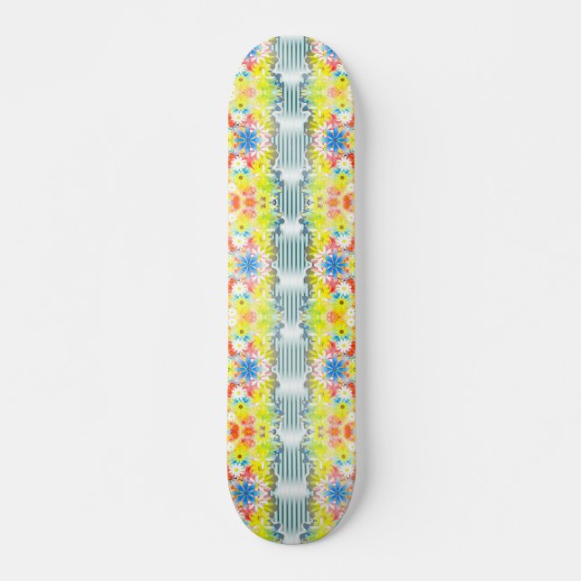 Flödesfusion (Skateboard Deck) Skateboard Bräda 19,5 Cm (Framsida)