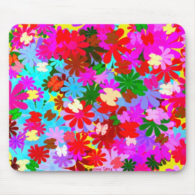 FLÖDESMOUSEPADS - GIFTSKÄRMAR FÖR FÄRGSTRÖMMASKINE MUSMATTA (Framsidan)