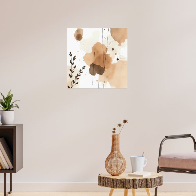 Flödessammansättning för ekologisk Neutralt Poster (Vardagsrum 3)