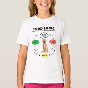 Flödesschema för eget namn, eget namn, livsmedel t shirt
