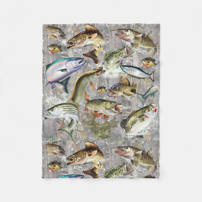 Flödesskrot Fleecefilt (Framsidan)