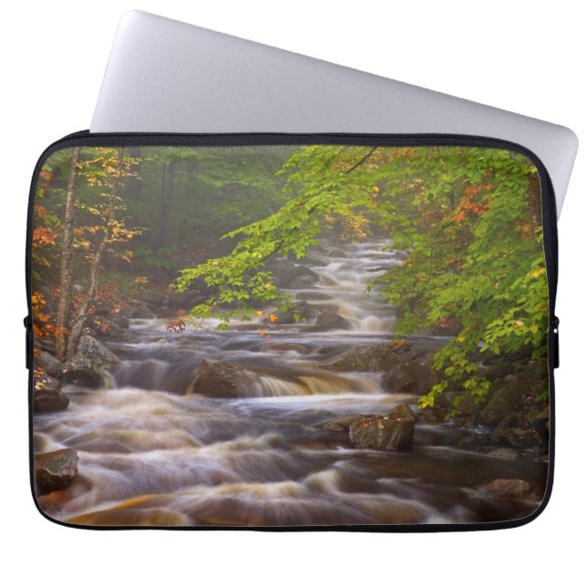 Flödesströmmar längs Appalachian Trail Laptop Fodral (Framsidan)