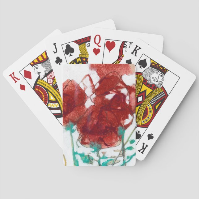 Flödesuttryck I Spelkort (Baksidan)