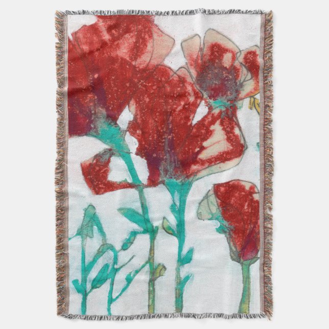 Flödesuttryck II Filt (Framsidan Vertikal)